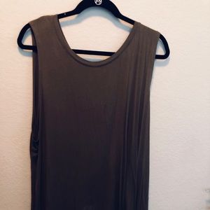 Army Green Tank Top